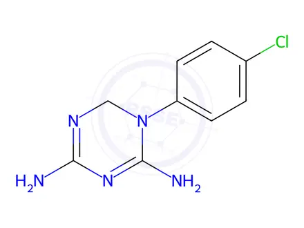 Chemical structure of Cycloguanil Impurity 118