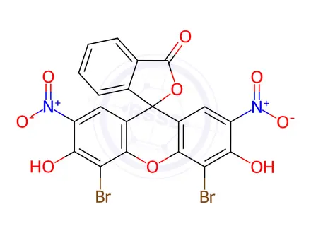 Chemical structure of Eosin B Spirit Soluble