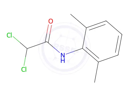Chemical structure of Lidocaine Dichloro Impurity