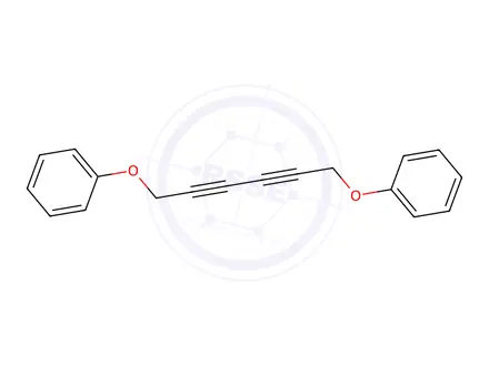 Chemical structure of 1,6-Diphenoxyhexa-2,4-diyne