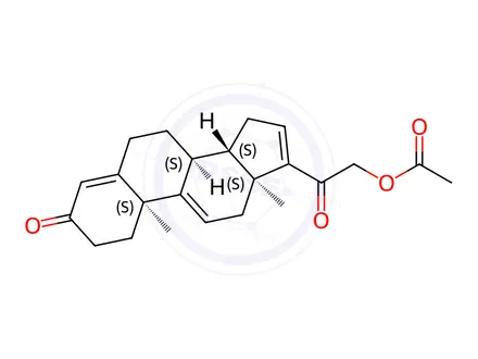 Chemical structure of Hydrocortisone Impurity 71
