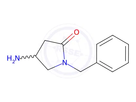Chemical structure of 4-Amino-1-benzylpyrrolidin-2-one dihydrochloride