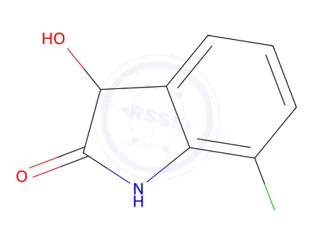 Chemical structure of 7-Chlorodioxindole