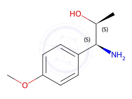Chemical structure of (1S,2S)-1-AMINO-1-(4-METHOXYPHENYL)PROPAN-2-OL