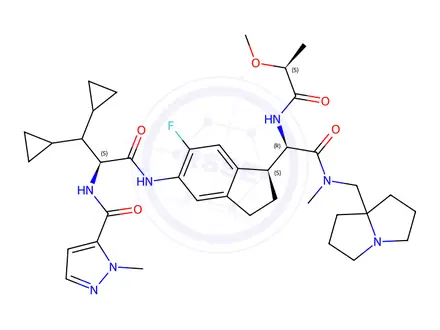 Chemical structure of Olverembatinib Impurity 17