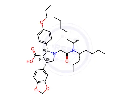 Chemical structure of Atrasentan Hydrochloride Impurity 153