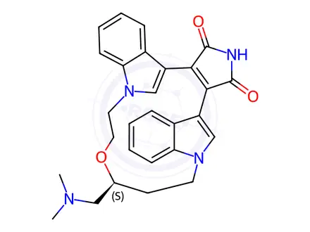 Chemical structure of Ruboxistaurin