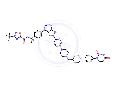 Chemical structure of Catadegbrutinib Impurity 35