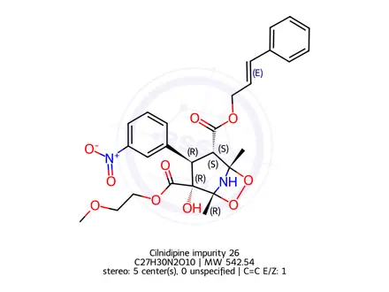 Chemical structure of Cilnidipine Impurity 44
