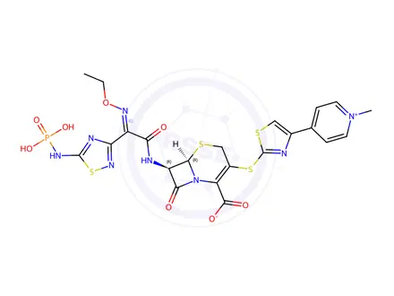 Chemical structure of Ceftaroline Fosamil Impurity 20