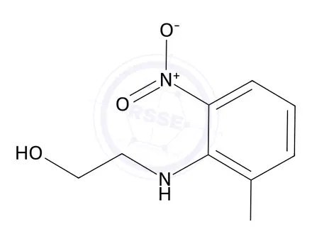 Chemical structure of 2-((2-Chloro-6-nitrophenyl)amino)ethan-1-ol