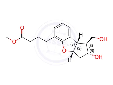 Chemical structure of Beraprost Impurity 60