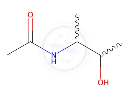 Chemical structure of Acetylcysteine Impurity 188