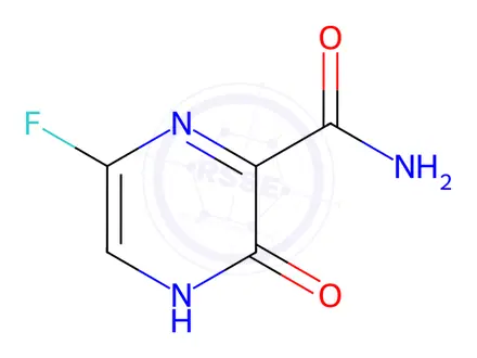 Chemical structure of Favipiravir