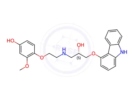 Chemical structure of Carvedilol Impurity 39