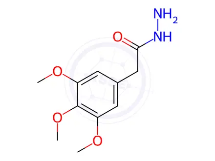 Chemical structure of 2-(3,4,5-Trimethoxyphenyl)acetohydrazide