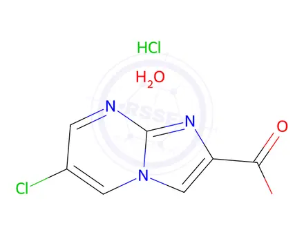 Chemical structure of 6-Chloroimidazo[1,2-a]pyrimidine-2-carboxylic acid