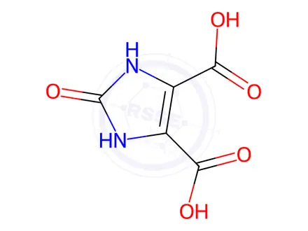 Chemical structure of 2-Oxo-2,3-dihydro-1H-imidazole-4,5-dicarboxylic acid