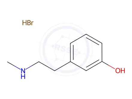Chemical structure of Phenylephrine Impurity 61 HBr