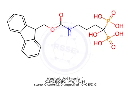 Chemical structure of Alendronic Acid Impurity 4