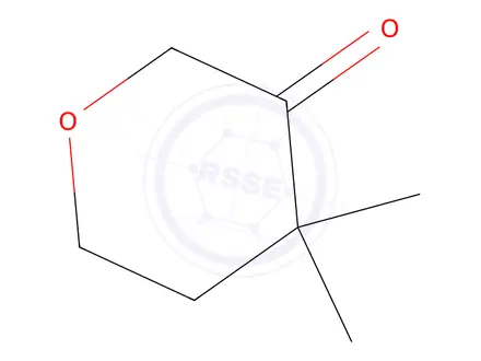 Chemical structure of 4,4-Dimethyldihydro-2H-pyran-3(4H)-one