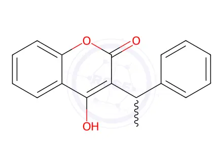 Chemical structure of Phenprocoumon Impurity 4