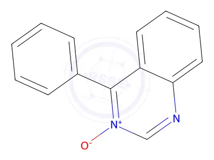 Chemical structure of 4-Phenylquinazoline 3-oxide