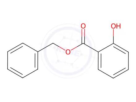 Chemical structure of Salicylic acid benzyl ester