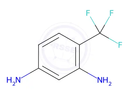 Chemical structure of 4-(Trifluoromethyl)-1,3-benzenediamine