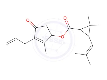 Chemical structure of Esbiothrin