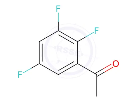 Chemical structure of 1-(2,3,5-Trifluorophenyl)ethan-1-one