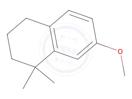Chemical structure of 7-Methoxy-1,1-dimethyl-1,2,3,4-tetrahydronaphthalene