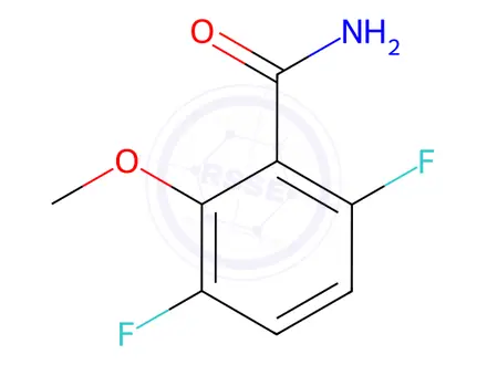 Chemical structure of 3,6-Difluoro-2-methoxybenzamide