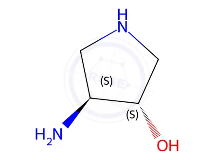 Chemical structure of (3S,4S)-4-Aminopyrrolidin-3-ol