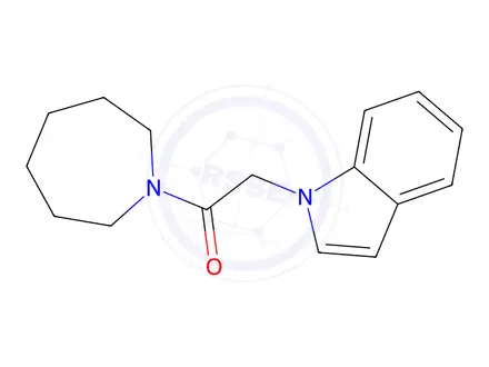 Chemical structure of 1-(2-azepan-1-yl-2-oxoethyl)-1h-indole