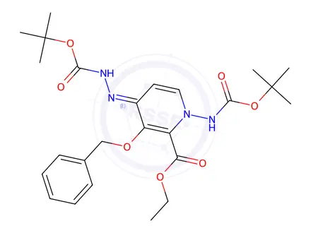 Chemical structure of Barloxavir impurity 90