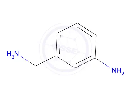 Chemical structure of 3-(Aminomethyl)aniline (BSC)