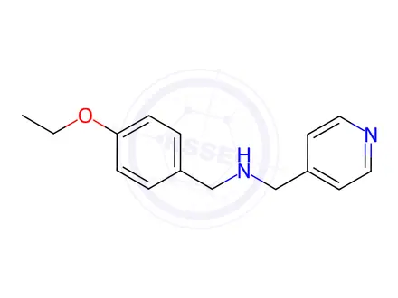 Chemical structure of N-(4-ethoxybenzyl)-1-(pyridin-4-yl)methanamine