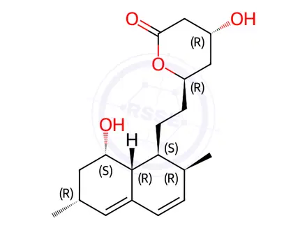 Chemical structure of Monacolin J