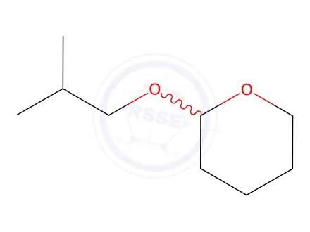 Chemical structure of 2-Isobutoxytetrahydro-2H-pyran