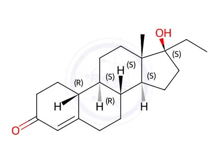 Chemical structure of Norethandrolone