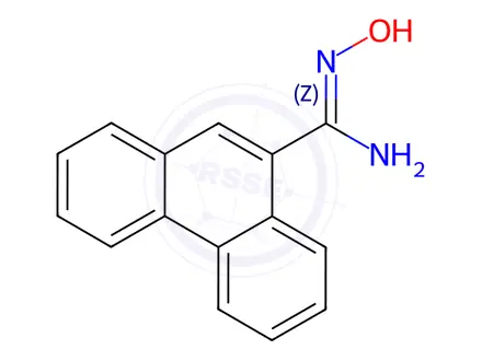 Chemical structure of N-Hydroxyphenanthrene-9-carboximidamide