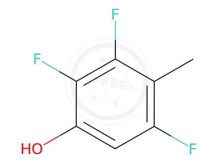 Chemical structure of Trifluoro-p-cresol