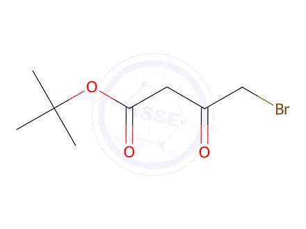 Chemical structure of tert-Butyl 4-bromo-3-oxobutanoate