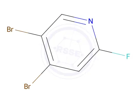 Chemical structure of 4,5-Dibromo-2-fluoropyridine