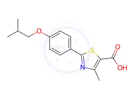 Chemical structure of Febuxostat Impurity 5