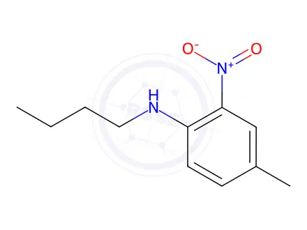 Chemical structure of N-Butyl-4-methyl-2-nitroaniline