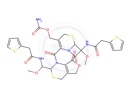 Chemical structure of Cefoxitin Impurity 49