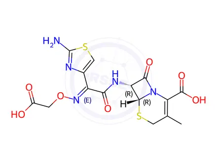 Chemical structure of Cefixime EP Impurity E