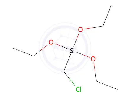 Chemical structure of (Chloromethyl)triethoxysilane